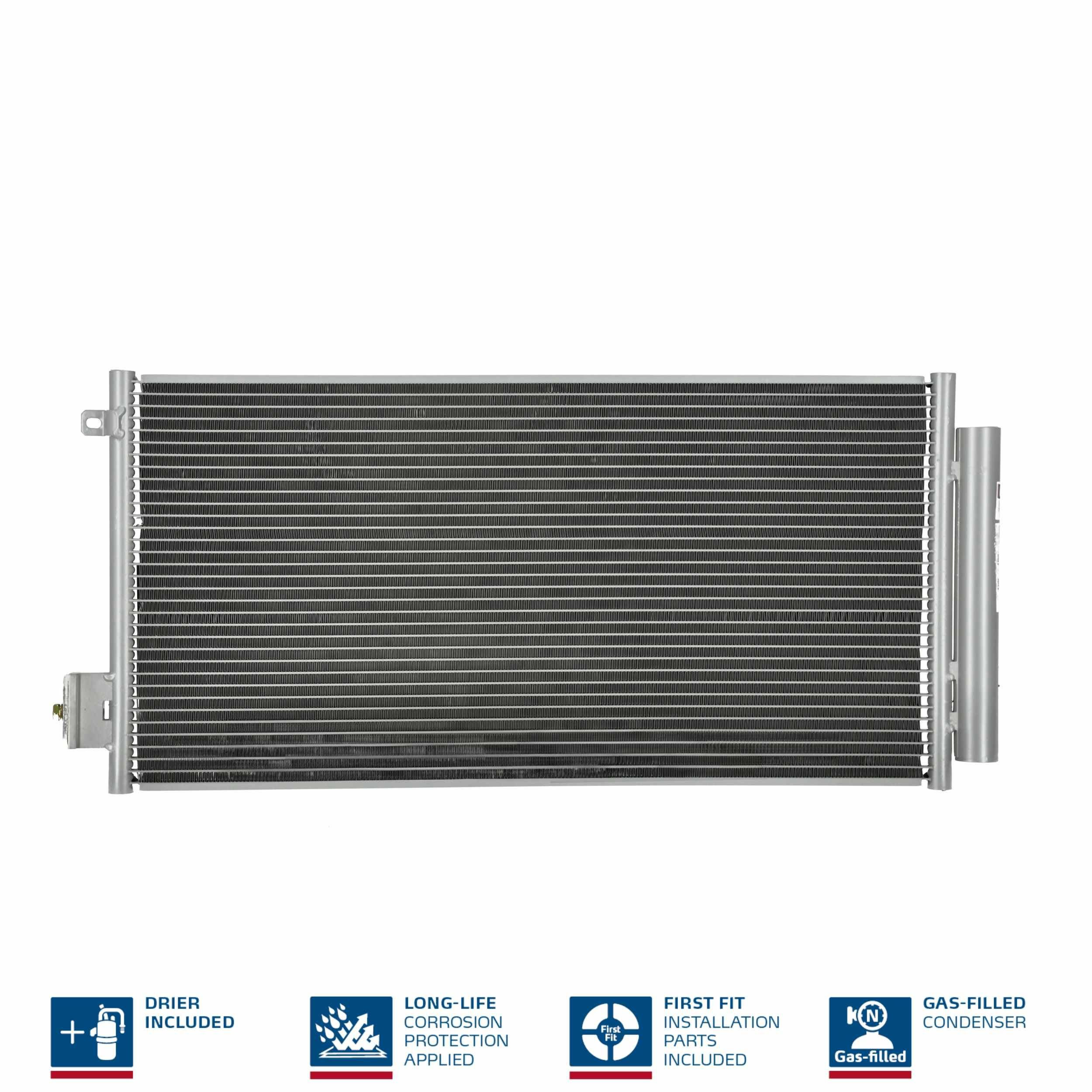 Конденсатор кондиціонера Nissens 940395 ціна, від 96.21 USD