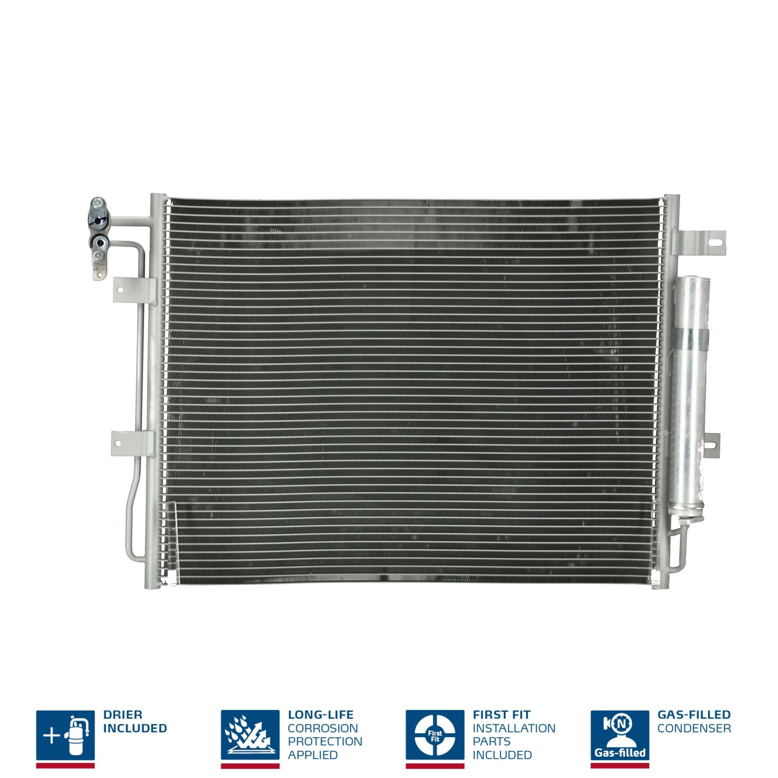 Конденсатор кондиціонера Nissens 940406 ціна, від 101.58 USD