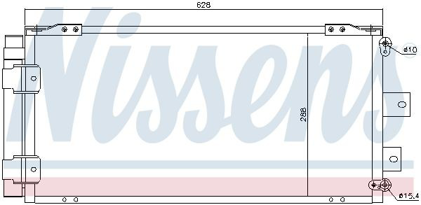 Радіатор охолодження кондиціонера Nissens 940421