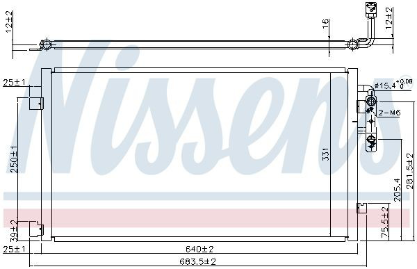 940457 Nissens Конденсатор