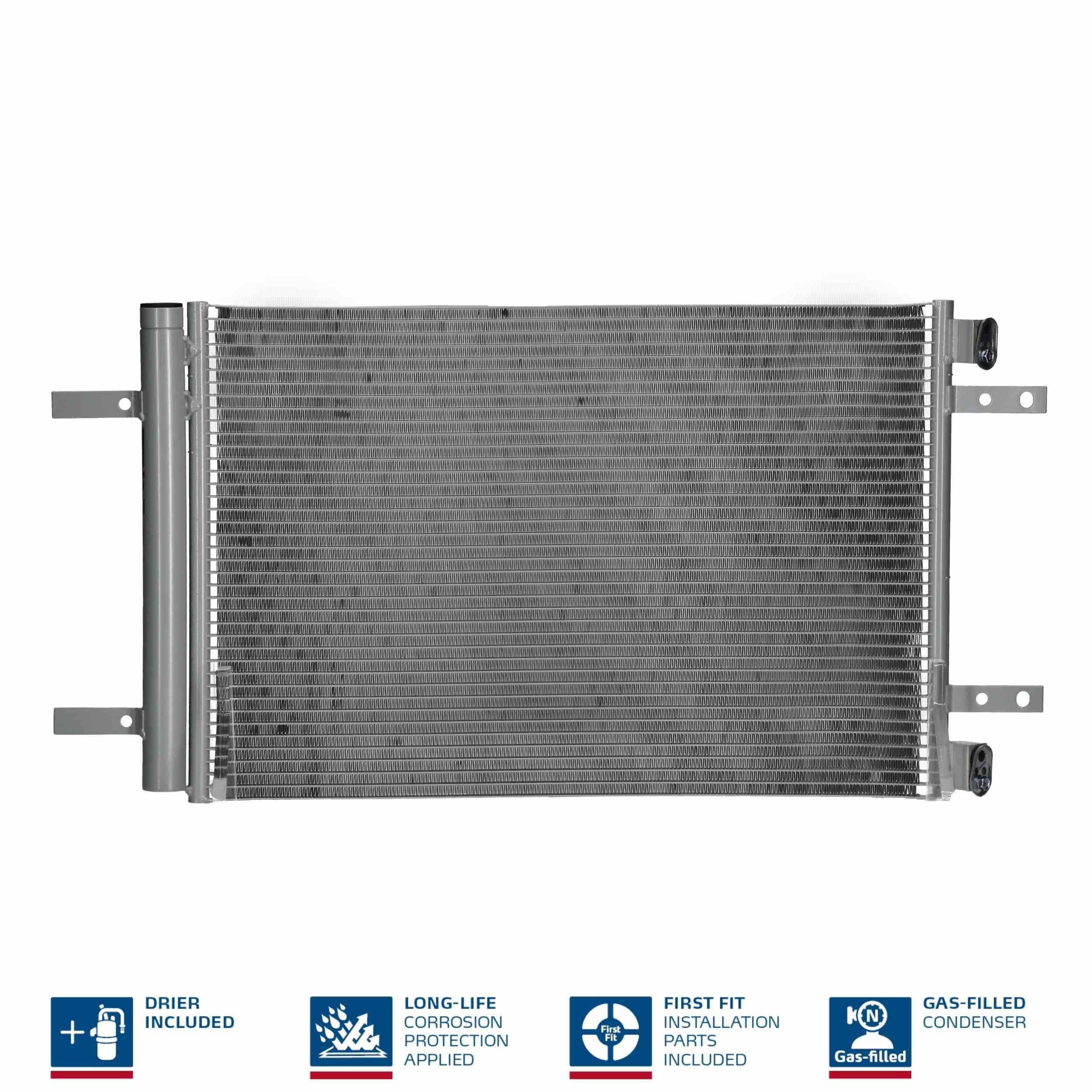 Конденсатор кондиціонера Nissens 940458 ціна, від 127.37 USD