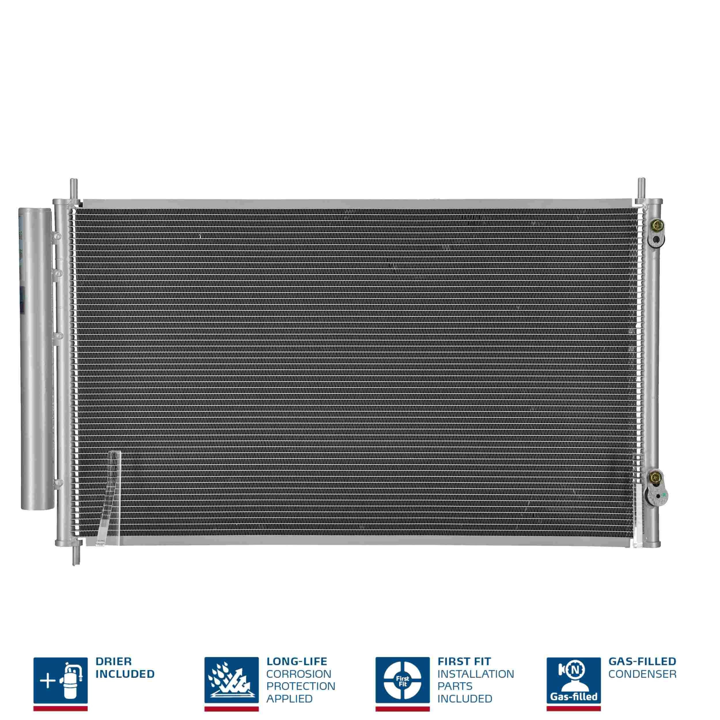 Конденсатор кондиціонера Nissens 940489 ціна, від 109.01 USD