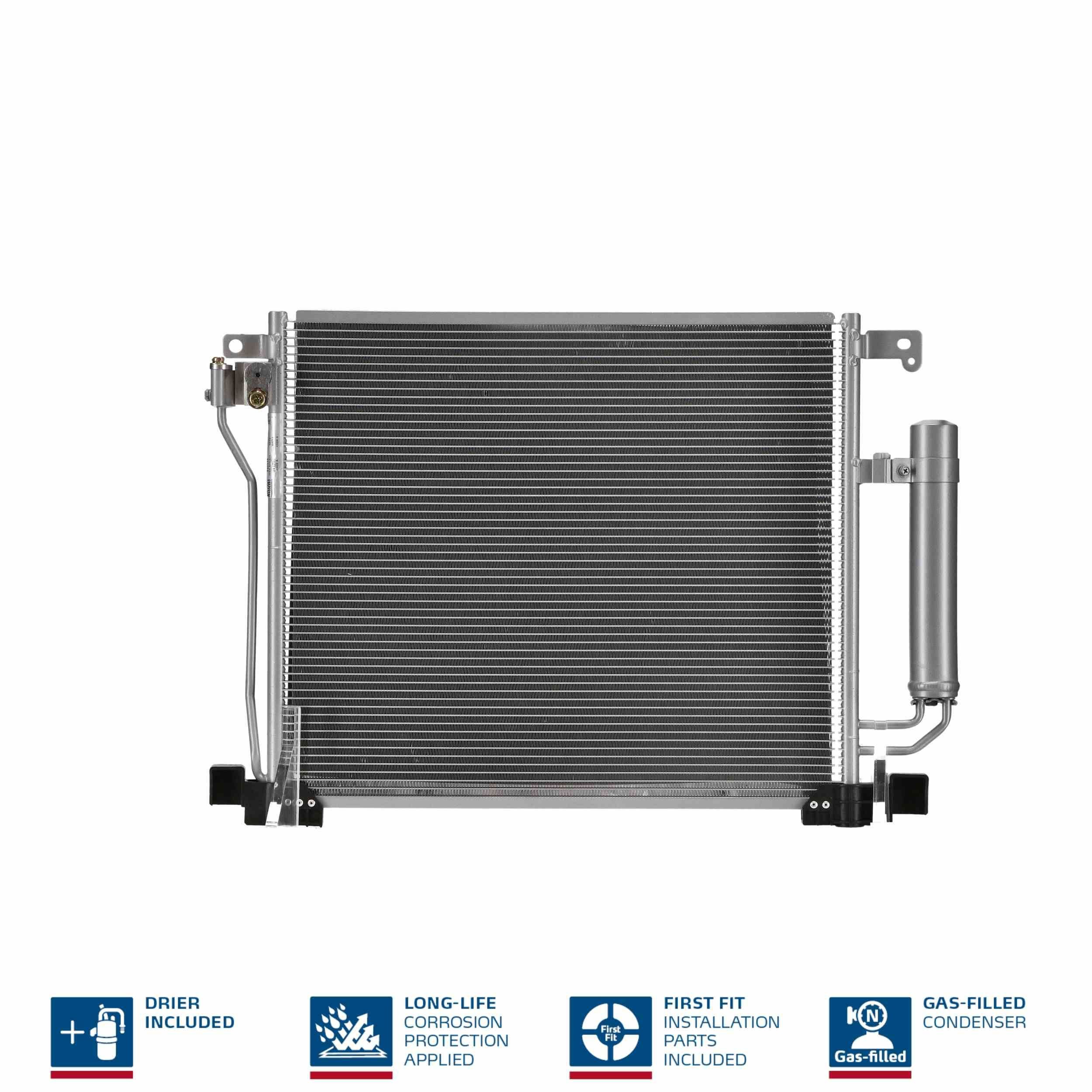 Конденсатор кондиціонера Nissens 940555 ціна, від 107.44 USD