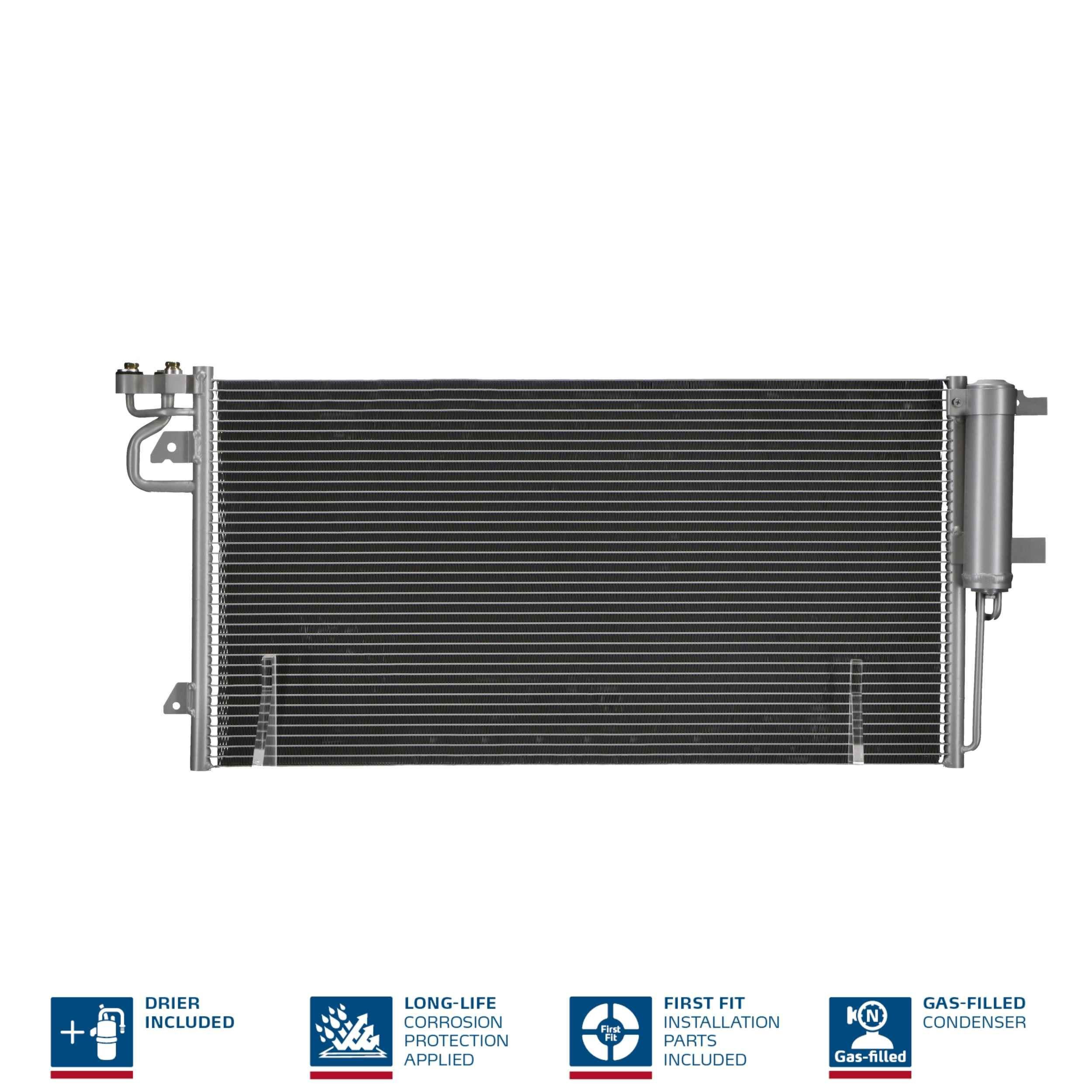 Конденсатор кондиціонера Nissens 940764 ціна, від 111.19 USD
