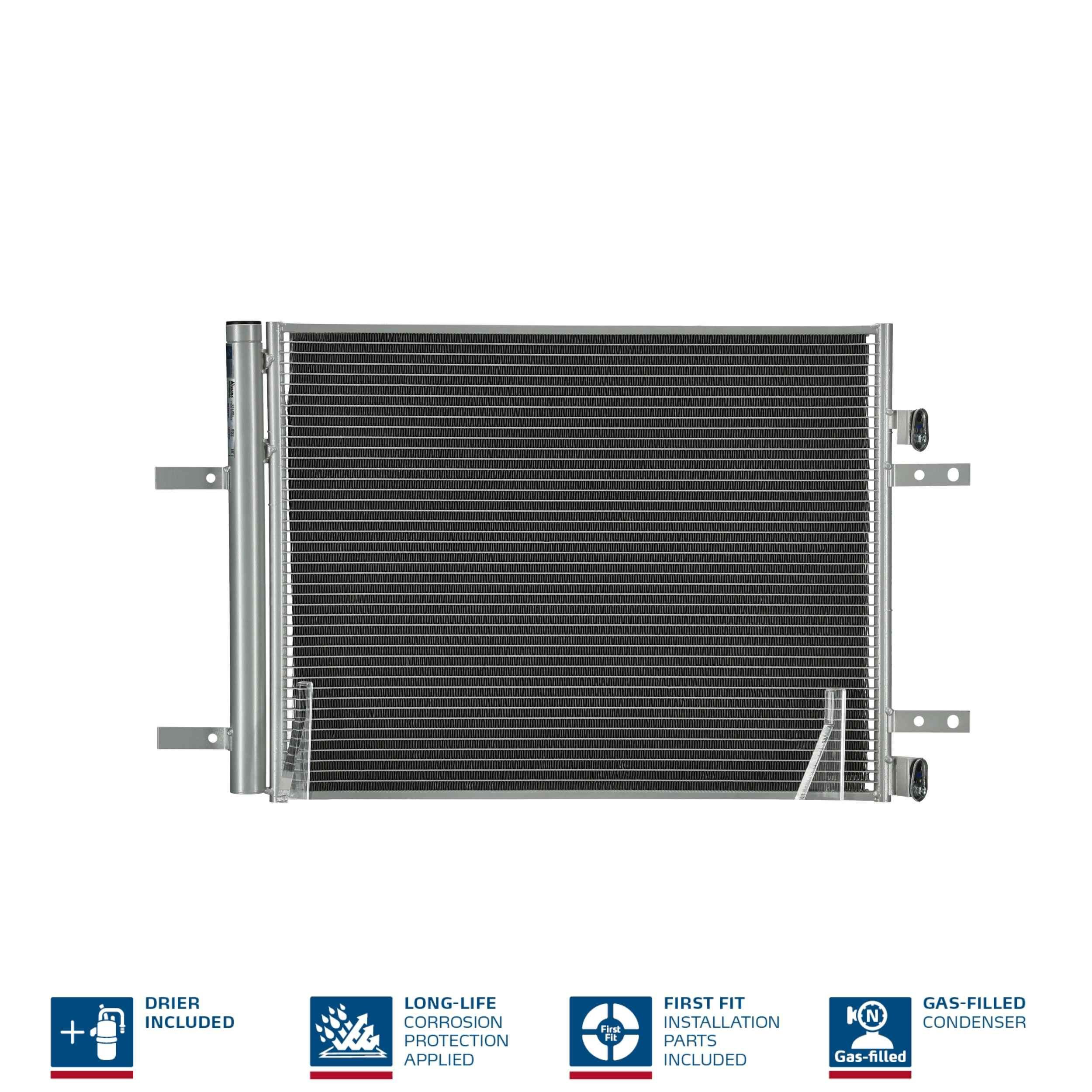 Конденсатор кондиціонера Nissens 941091 ціна, від 104.43 USD