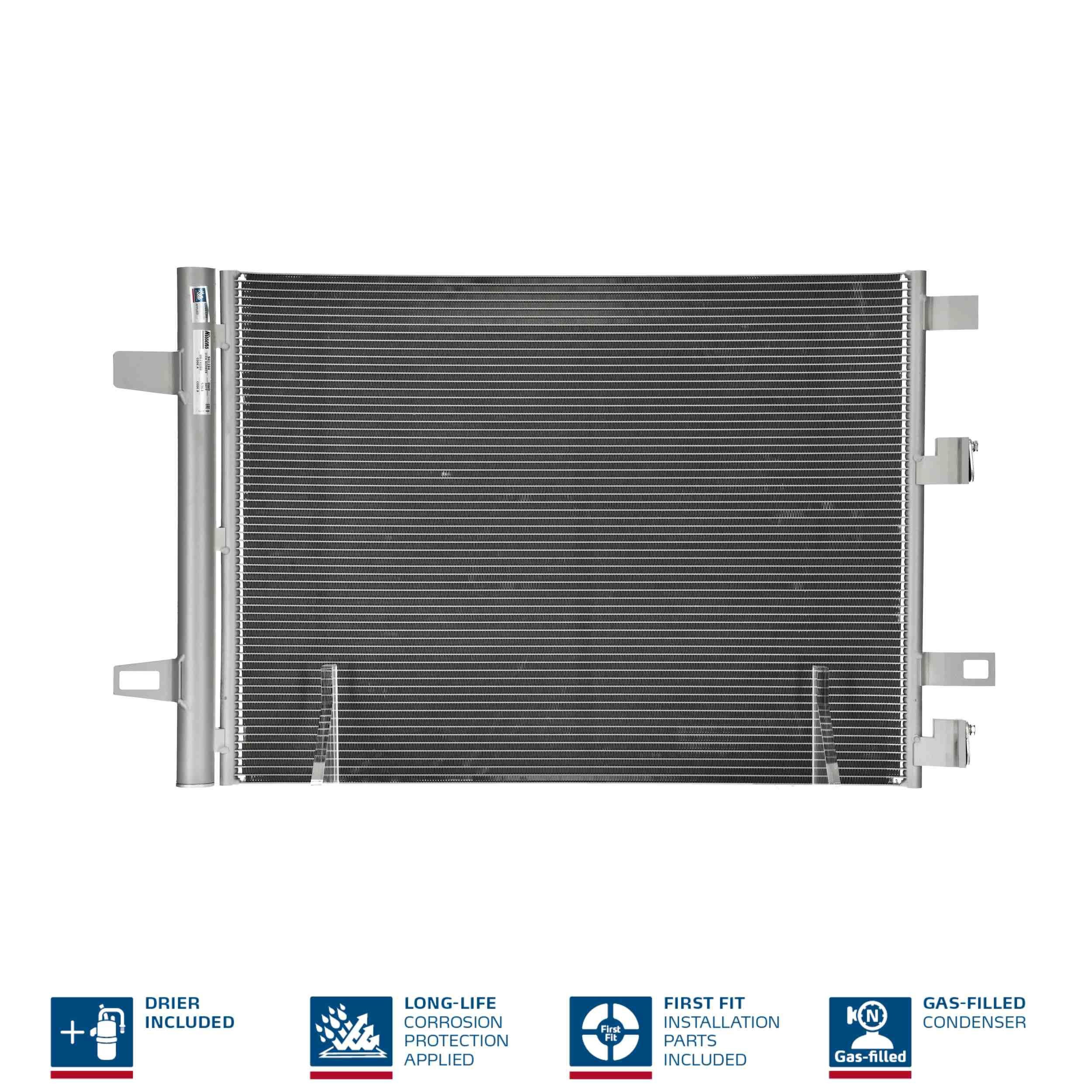 Конденсатор кондиціонера Nissens 941194 ціна, від 143.71 USD