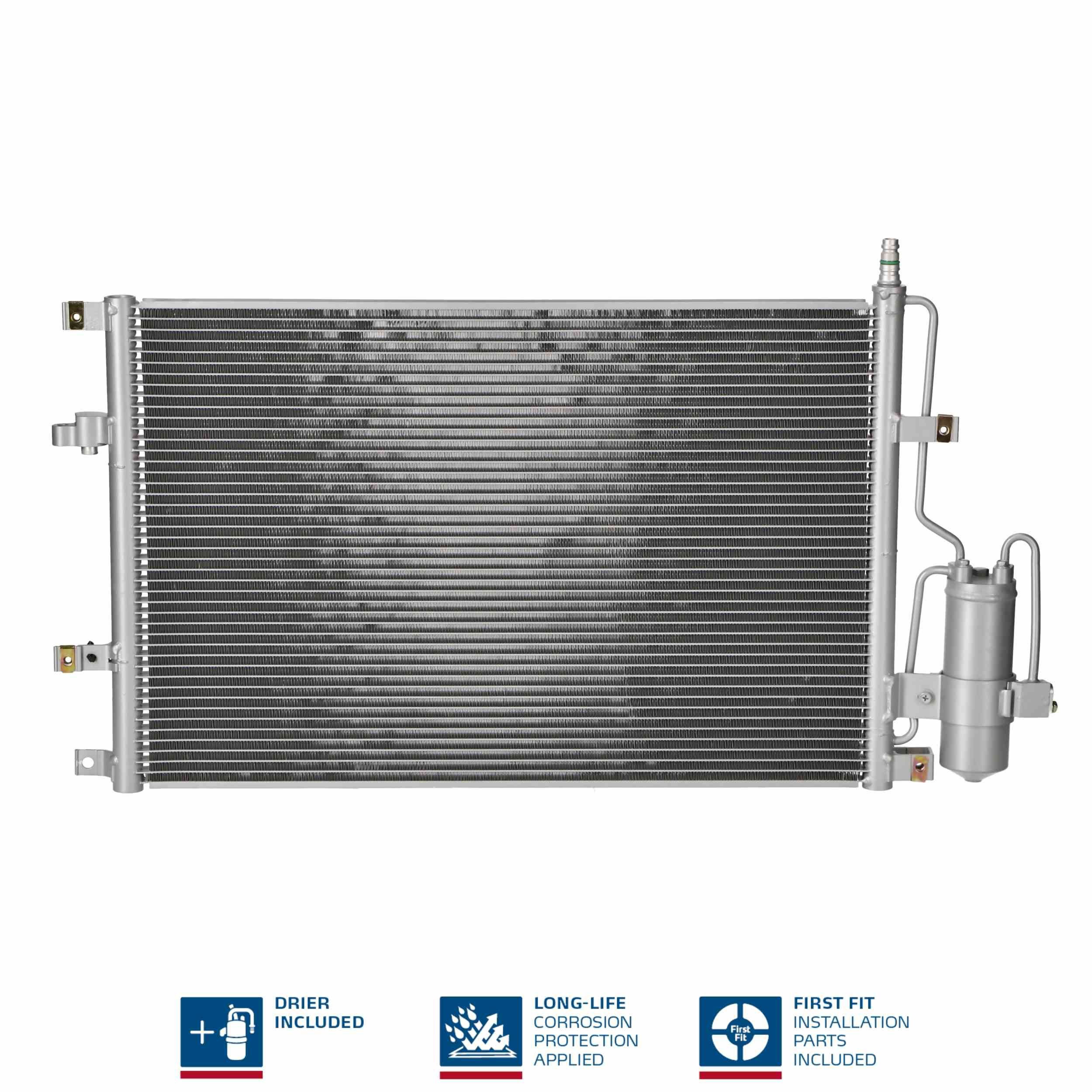 Конденсатор кондиціонера Nissens 94525 ціна, від 123.01 USD