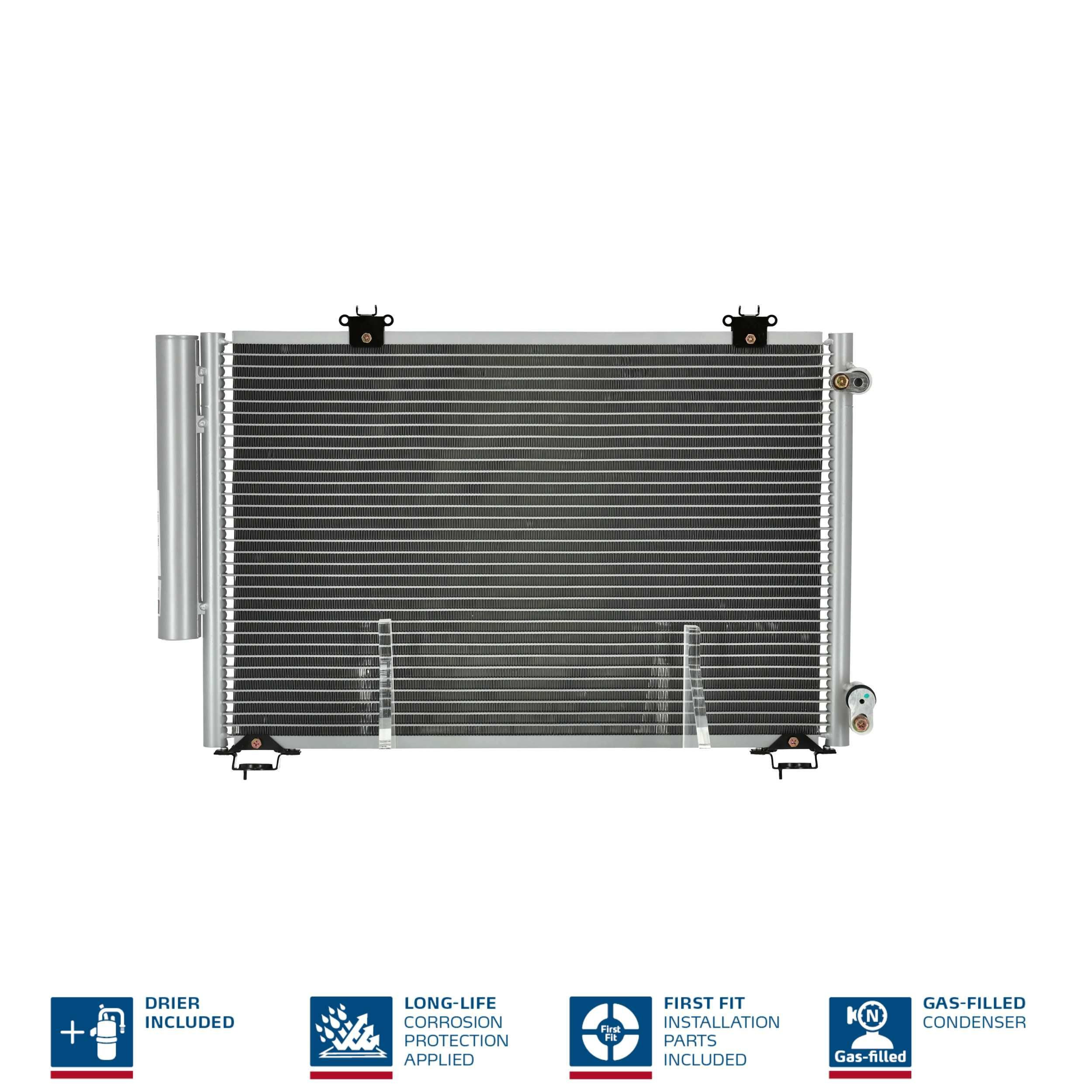 Конденсатор кондиціонера Nissens 94581 ціна, від 81.08 USD