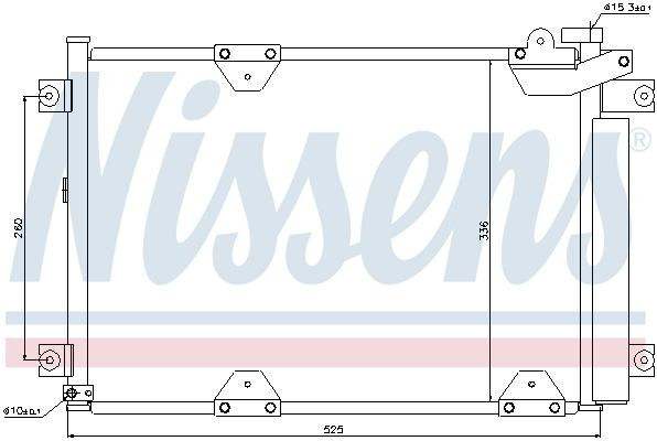 Конденсатор кондиціонера Nissens 94892 ціна, від 60.12 USD