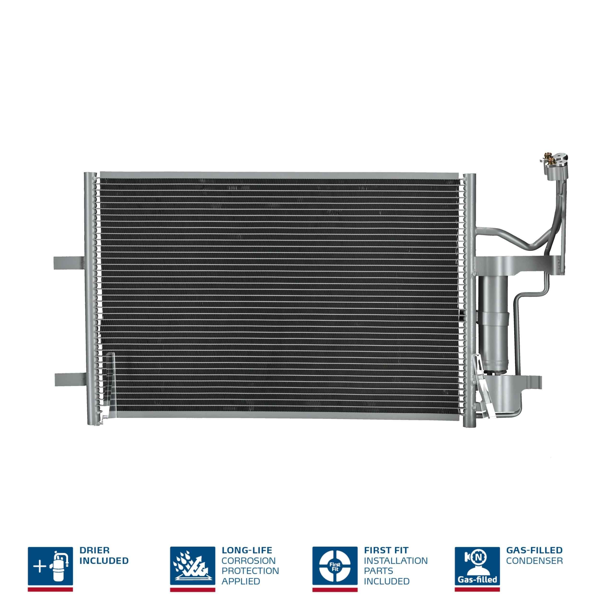 Конденсатор кондиціонера Nissens 94902 ціна, від 114.14 USD
