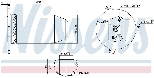 Ресивер-осушувач кондиціонера 260275 REMA-PARTS