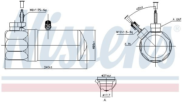 HMP6C1119E647AD Hmpx Ресивер-осушувач кондиціонера