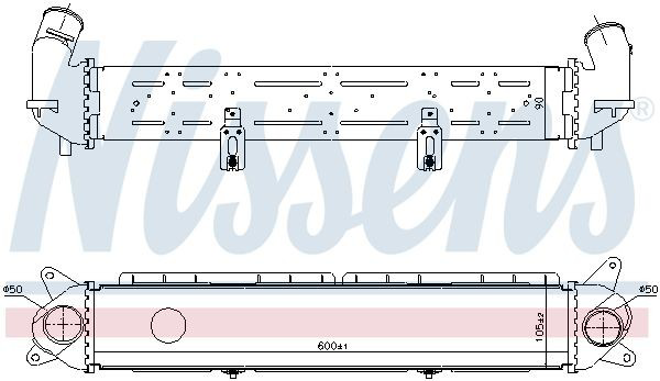 Система охолодження наддувочного повітря Nissens 961489 ціна, від 159.23 USD