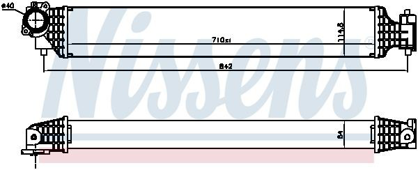 Система охолодження наддувочного повітря Nissens 961527 ціна, від 83.66 USD
