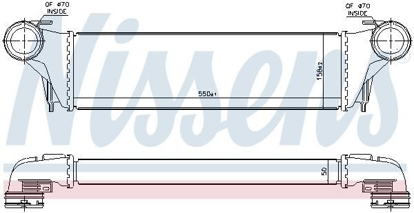 Система охолодження наддувочного повітря Nissens 96387 ціна, від 156.08 USD