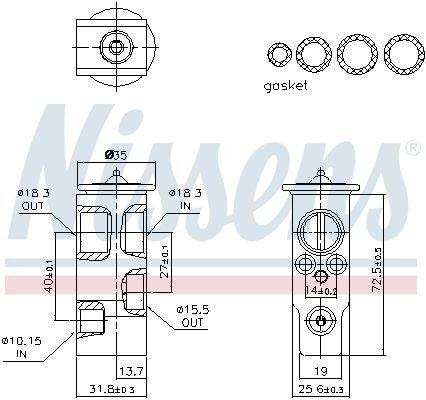  Nissens 999554