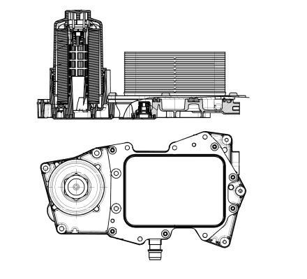 Корпус масляного фільтра AND 30115131 ціна, від 179.73 USD