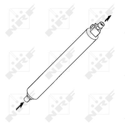 Ресивер-осушувач кондиціонера NRF 33037 ціна, від 18.83 USD