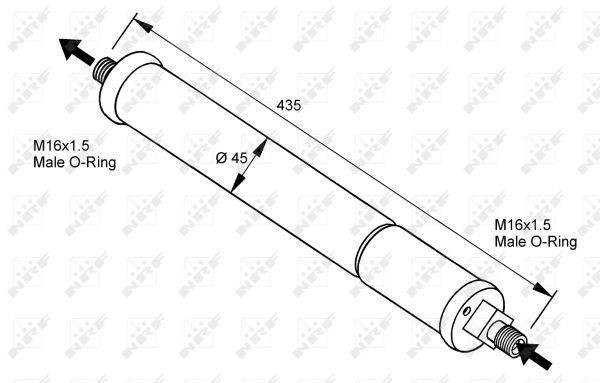 A9578300083 Mercedes Ресивер-осушувач кондиціонера
