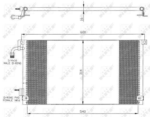Конденсатор кондиціонера Polcar 2306K8C2 ціна, від 68.66 USD