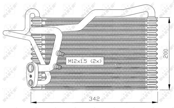 Охолоджувач повітря на Audi 90 B3 89, 89Q, 8A