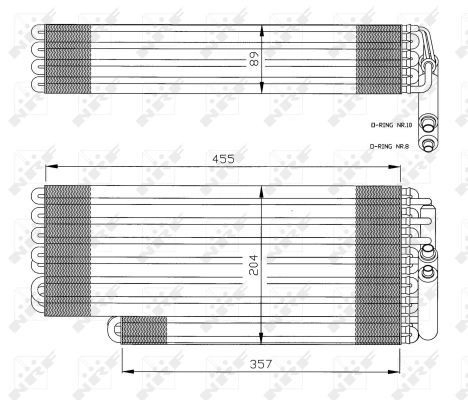 A1408300358 Mercedes Охолоджувач повітря