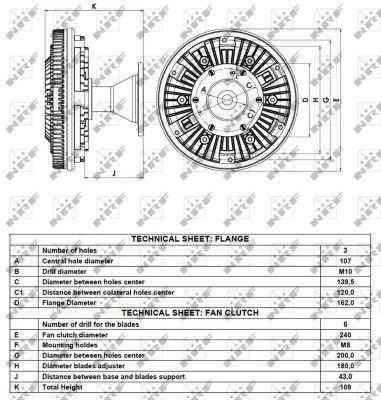 В'язкова муфта вентилятора Mercedes A0002004422 ціна, від 363.13 USD