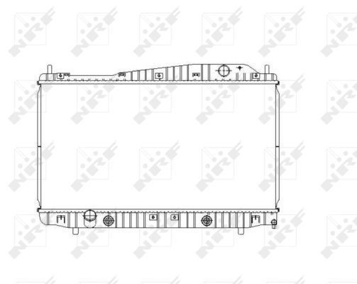 Радіатор основний NRF 53482 ціна, від 72.14 USD