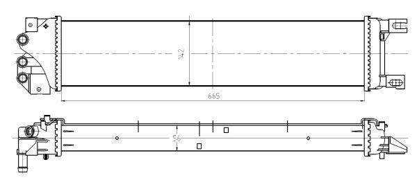 Радіатор охолодження, додатковий NRF 550026 ціна, від 120.38 USD