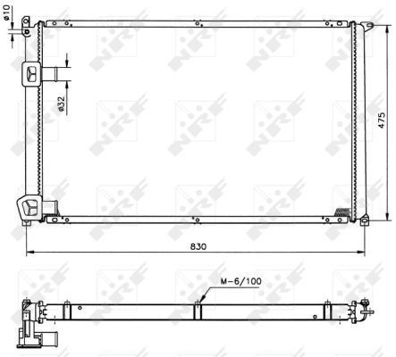 Радіатор основний Auradia KRT265 ціна, від 127.30 USD