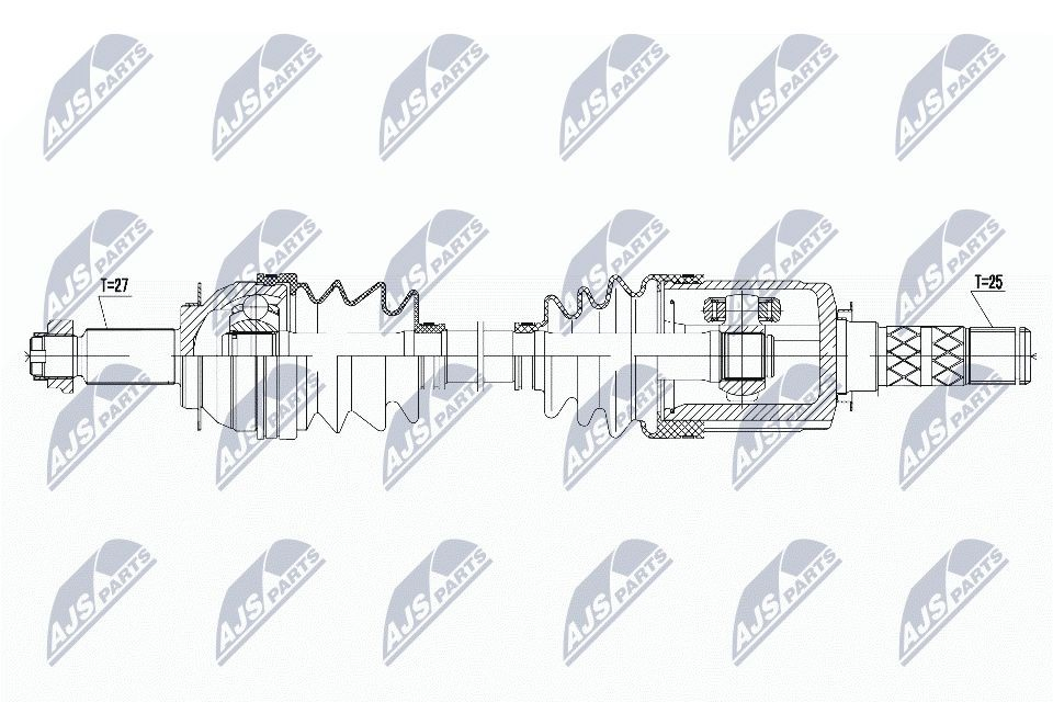 Купити Піввісь (привід) передня Subaru Forester III S12, SH