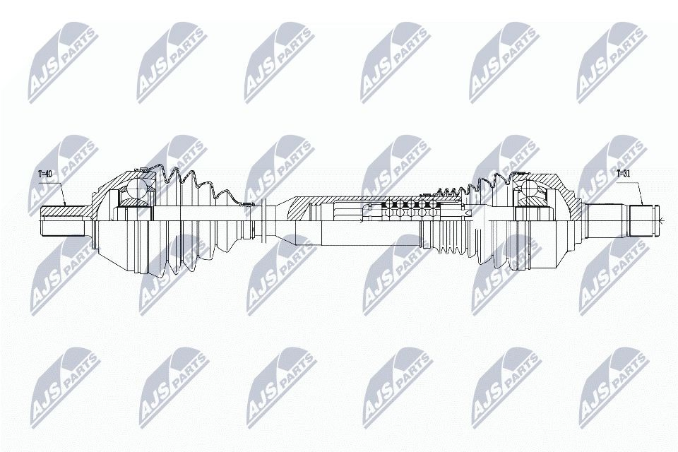 Привід передній лівий Volvo 36001069 ціна, від 154.15 USD