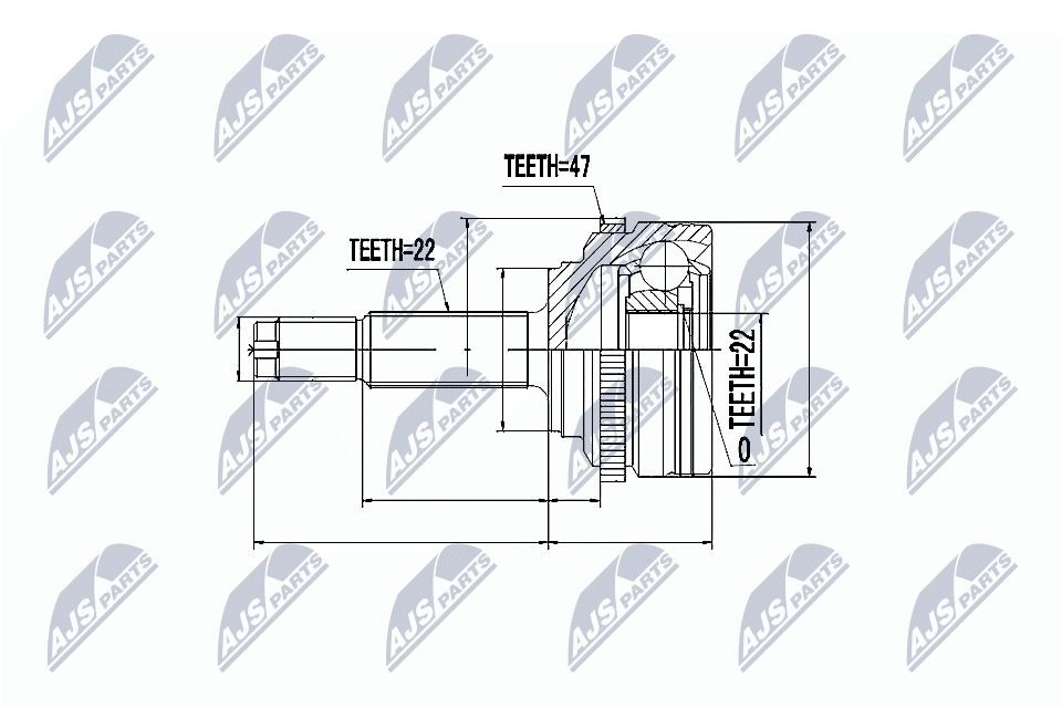 Граната колісна NTY NPZDW021 ціна, від 23.96 USD