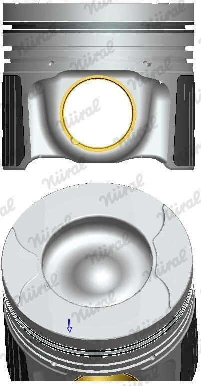 Поршень в комплекті на 1 циліндр, STD Mahle Original 013PI00156000 ціна, від 115.28 USD