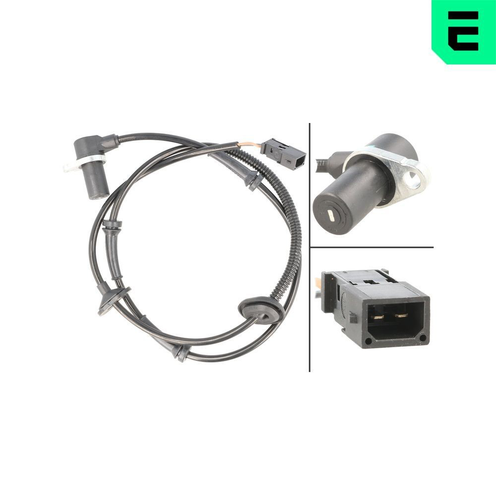 Купити 06S286 Optimal Датчик АБС (ABS) задній, правий