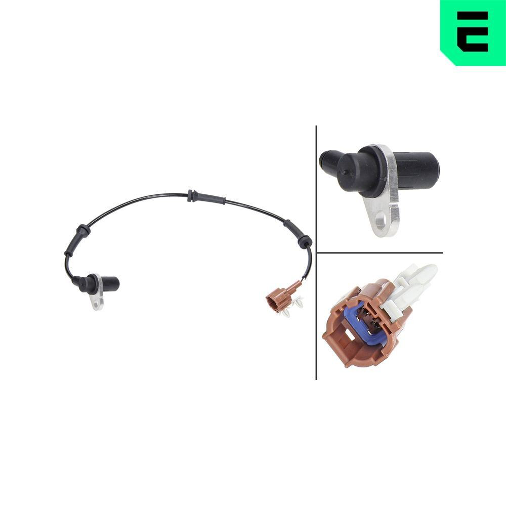 Купити 06S387 Optimal Датчик АБС (ABS) задній, лівий