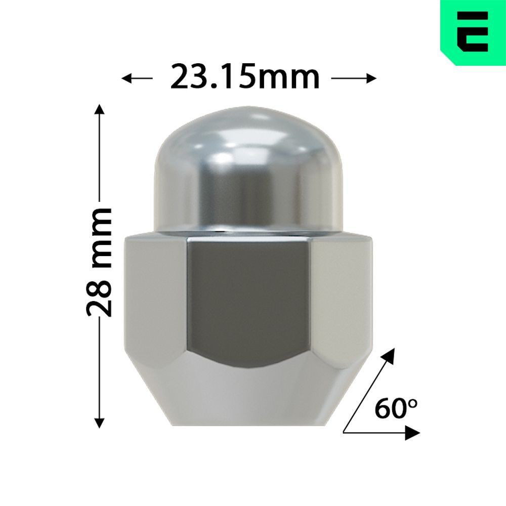 Гайка кріплення колеса Optimal OPUWN1000520 ціна, від 1.69 USD