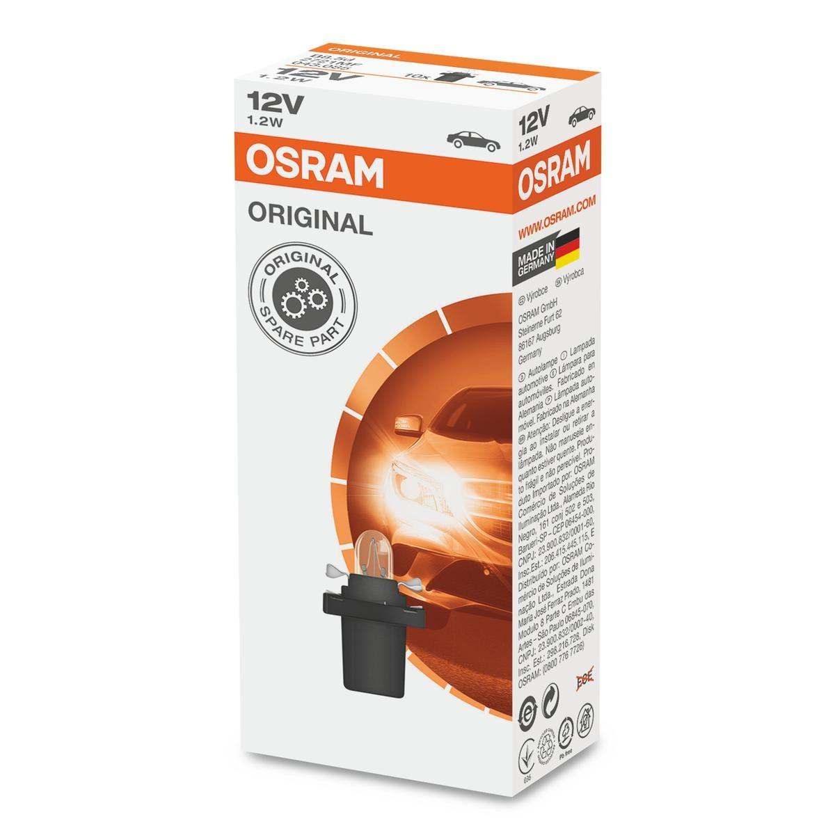 Лампи Osram 2721MF ціна, від 0.73 USD
