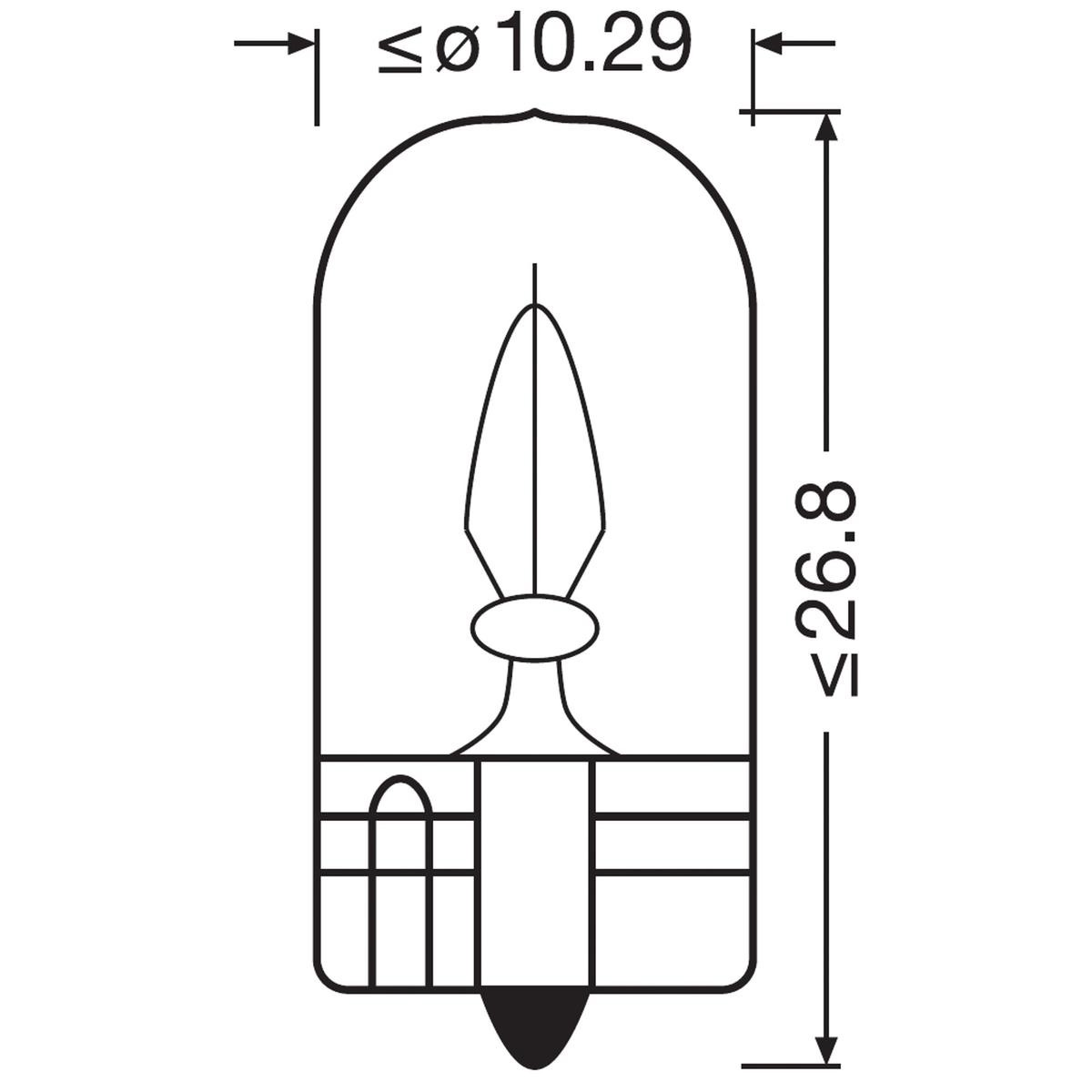 Лампи Osram 2841 ціна, від 0.27 USD
