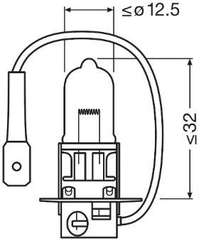 64151 Osram Лампочка галогенна