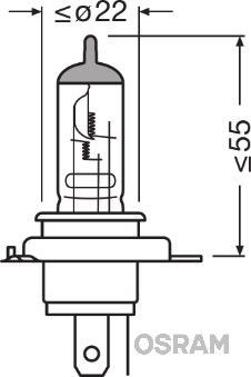 Купити 64185 Osram Лампочка галогенна