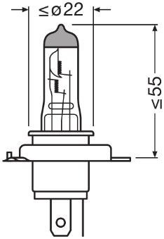 Купити 64193NLHCB Osram Лампочка галогенна