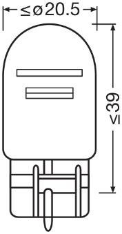 7515 Osram Лампа автомобільна
