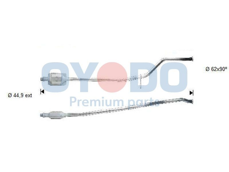 Глушник Oyodo 10N0051OYO ціна, від 23.59 USD