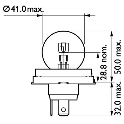 Купити 13620C1 Philips Лампочка галогенна