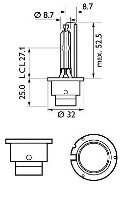 Биксенон Philips 42402XV2C1 ціна, від 42.56 USD
