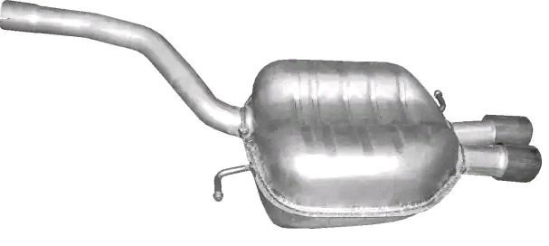 3053 Polmostrow Глушник, задня частина