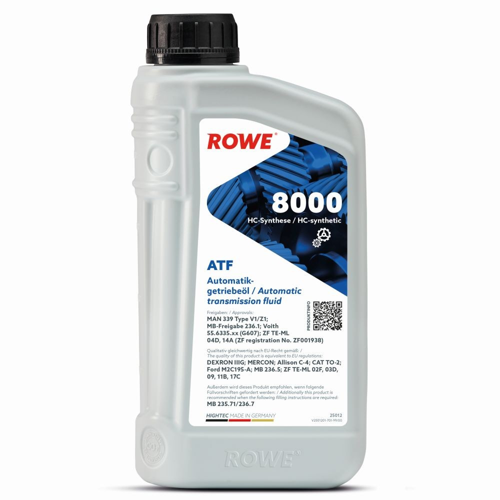 25012001099 Rowe Масло варіатора