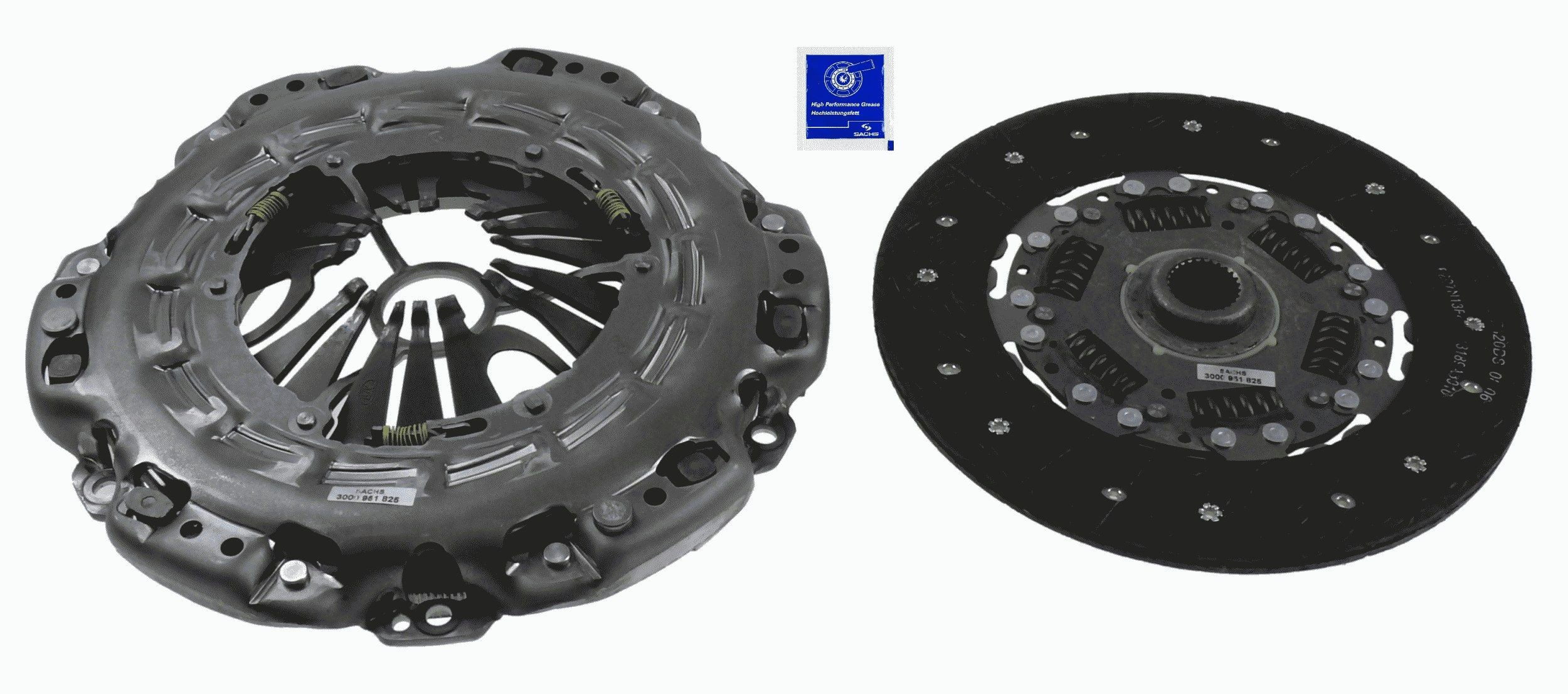 3000951825 Sachs Зчеплення в зборі