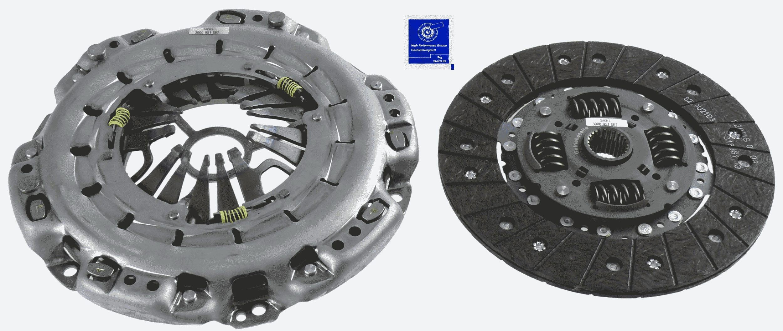 3000951867 Sachs Зчеплення в зборі
